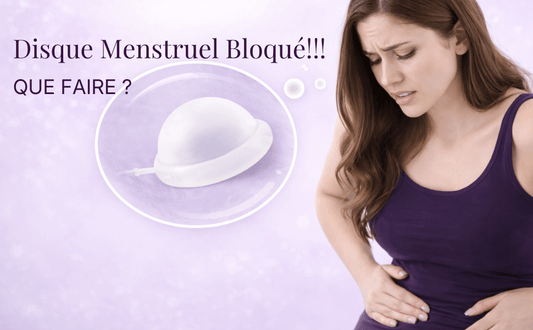 Comment retirer un disque menstruel bloqué ?