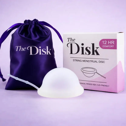 Disque menstruel avec tige