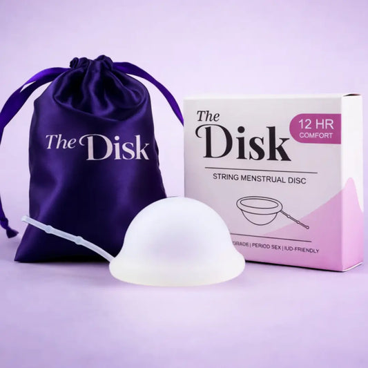 Disque menstruel avec tige